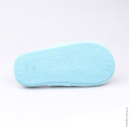 331031-11 Тапочки голубые для девочки голубой фото №3