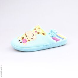 331031-11 Тапочки голубые для девочки голубой