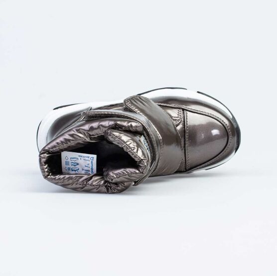 454061-42 Зимние сапожки-дутики для девочки для девочки бронзовый фото №4