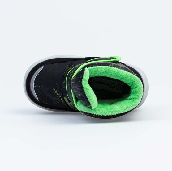 254986-41 Мембранные ботинки для мальчики чер-сал фото №4