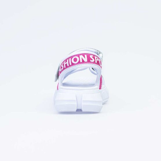 721002-12 Пляжная обувь для девочки бел-цве фото №5