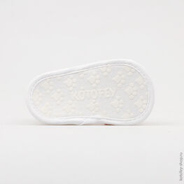 001022-11 Пинетки для девочки белый фото №3