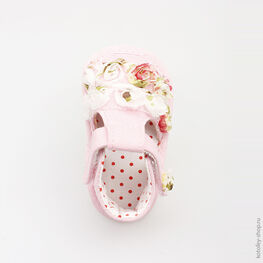 001022-12 Пинетки для девочки розовый фото №4