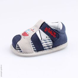 001026-11 Пинетки для мальчики светло-синий