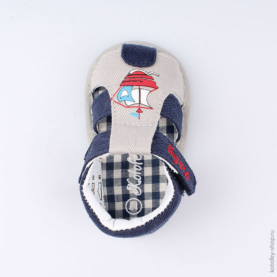 001026-11 Пинетки для мальчики светло-синий фото №4