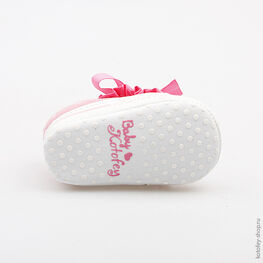 001028-11 Пинетки для девочки розовый фото №3