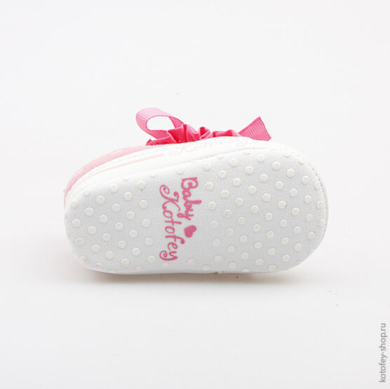 001028-11 Пинетки для девочки розовый фото №3