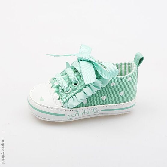 001028-12 Пинетки для девочки бирюзовый