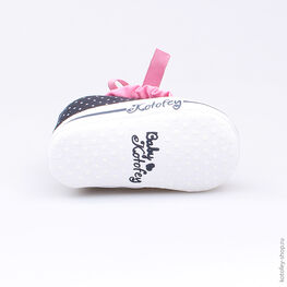 001028-13 Пинетки для девочки светло-синий фото №3