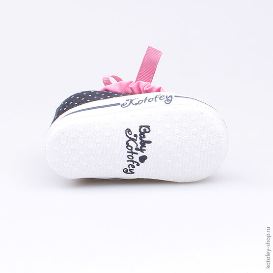 001028-13 Пинетки для девочки светло-синий фото №3