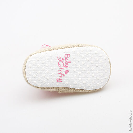 001029-11 Пинетки для девочки розовый фото №3