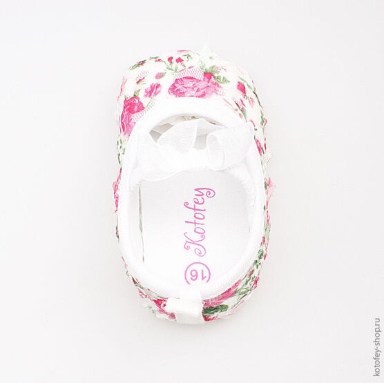 001030-11 Пинетки для девочки персиковый фото №4