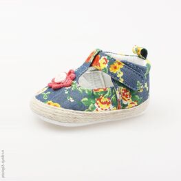 001032-11 Пинетки для девочки светло-синий