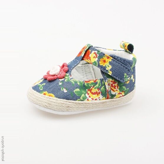 001032-11 Пинетки для девочки светло-синий