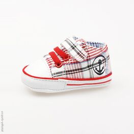 001036-11 Пинетки для мальчики красный