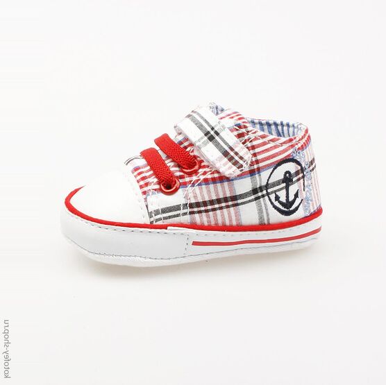 001036-11 Пинетки для мальчики красный