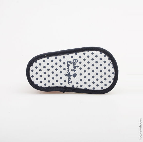 001037-11 Пинетки для мальчики син-кра фото №3