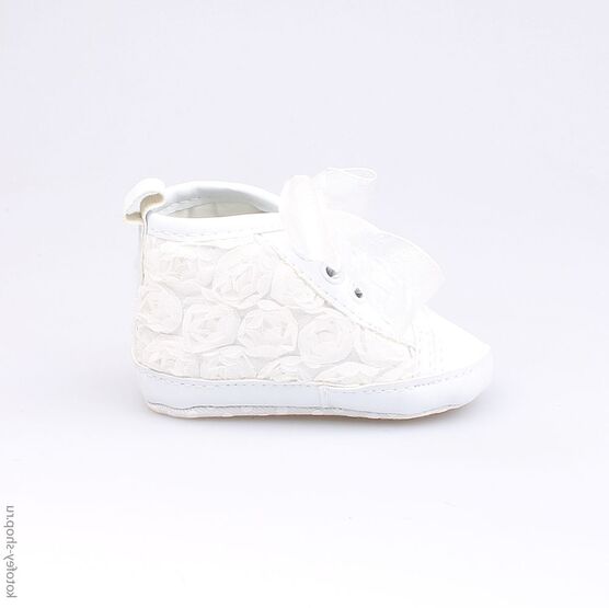 001038-11 Пинетки для девочки белый фото №2