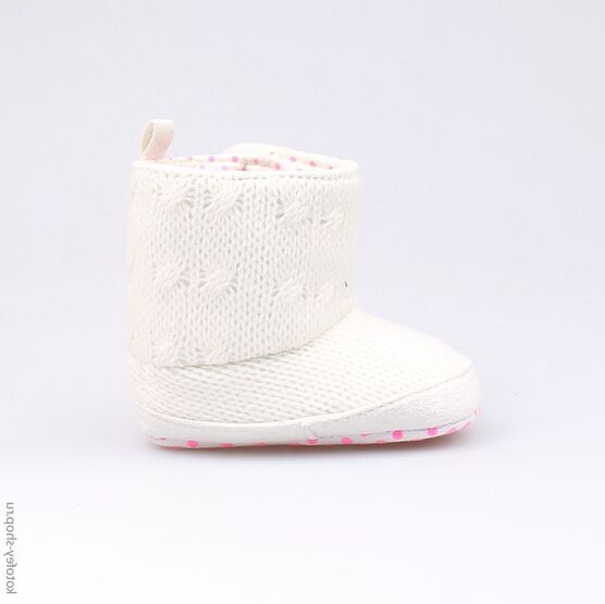 001039-11 Пинетки для девочки белый фото №2
