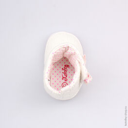 001039-11 Пинетки для девочки белый фото №4