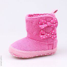 001039-12 Пинетки для девочки розовый