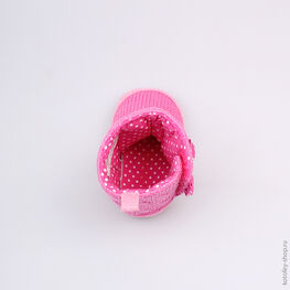 001039-12 Пинетки для девочки розовый фото №4