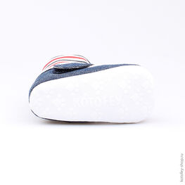 001049-11 Пинетки для мальчики светло-синий фото №3