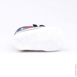 001056-11 Пинетки для мальчики син-бел фото №3