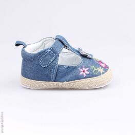 001057-11 Пинетки для девочки светло-синий фото №2