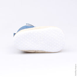 001057-11 Пинетки для девочки светло-синий фото №3