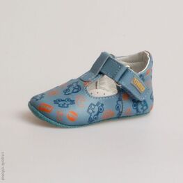 002027-22 Пинетки для мальчики голубой