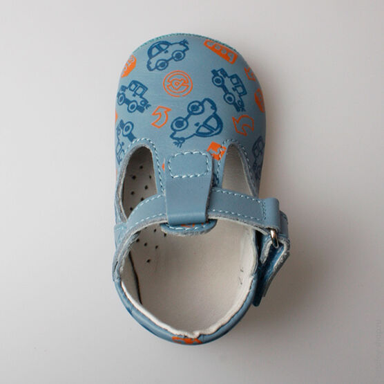 002027-22 Пинетки для мальчики голубой фото №4