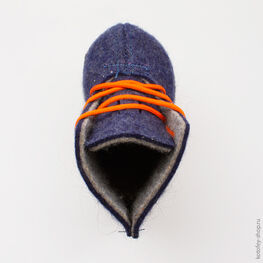 007006-03 Пинетки для мальчики светло-синий фото №4