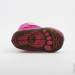 007008-41 Пинетки для девочки фуксия фото №3