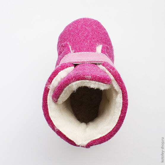 007008-41 Пинетки для девочки фуксия фото №4
