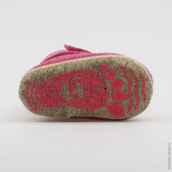 007009-41 Пинетки для девочки фуксия фото №3