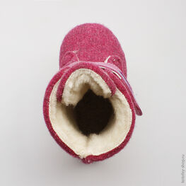 007009-41 Пинетки для девочки фуксия фото №4