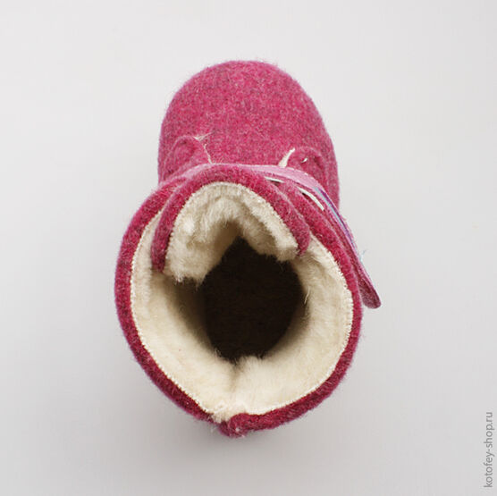 007009-41 Пинетки для девочки фуксия фото №4