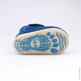 007009-46 Пинетки для мальчики светло-синий фото №3