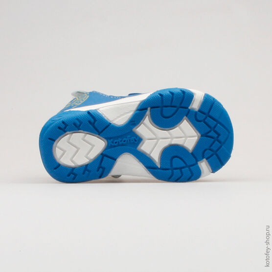 022025-25 Сандалии для мальчики син-бел фото №3