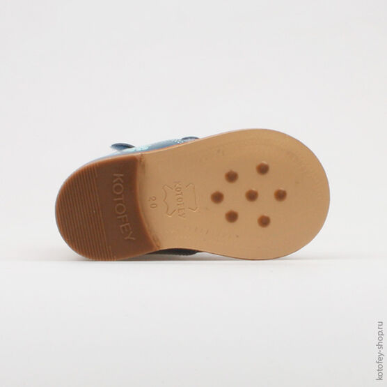 022041-29 Туфли летние для мальчики светло-синий фото №3