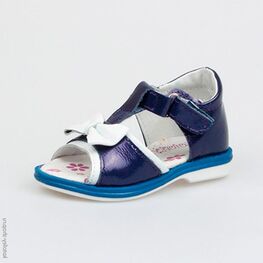 022042-23 Босоножки для девочки светло-синий