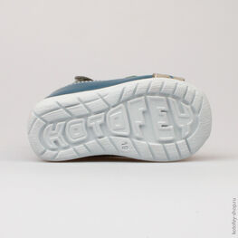 022044-22 Сандалии для мальчики сер-син фото №3