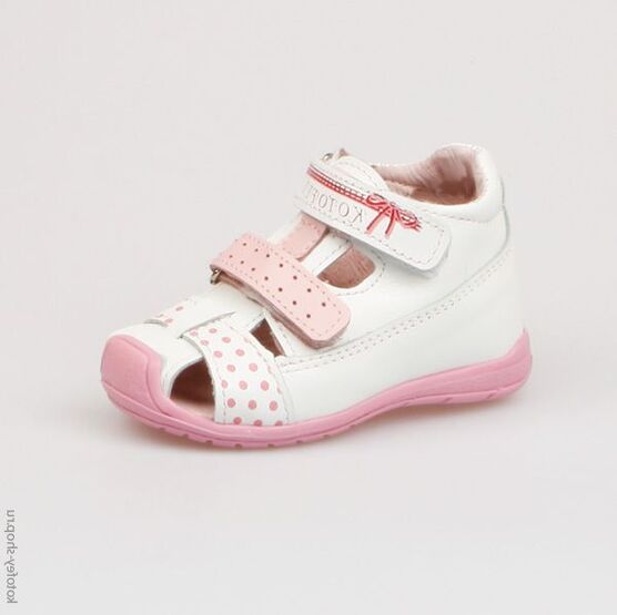 022045-22 Босоножки для девочки белый