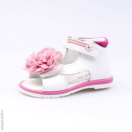 022046-21 Босоножки для девочки белый
