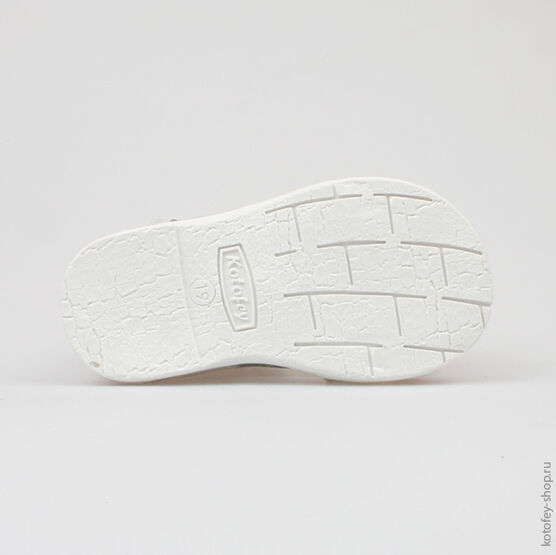 022046-24 Босоножки для девочки серебряный фото №3