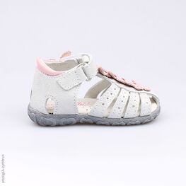 022047-23 Босоножки для девочки серебряный фото №2