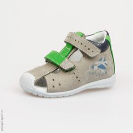 022048-22 Сандалии для мальчики сер-сал