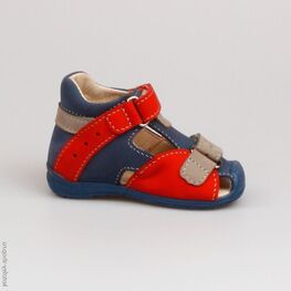 022049-21 Сандалии для мальчики син-кра фото №2