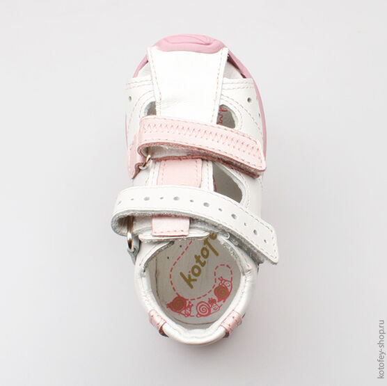 022051-22 Босоножки для девочки персиковый фото №4